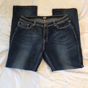 Reba medium dark wash jeans